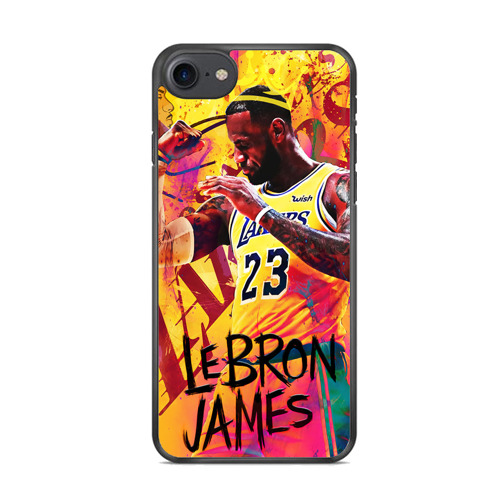 King James Lakers iPhone 8 Case