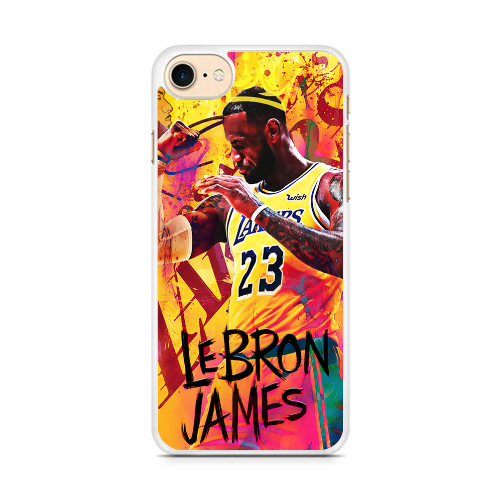 King James Lakers iPhone 8 Case