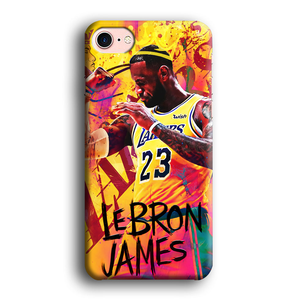 King James Lakers iPhone 8 Case