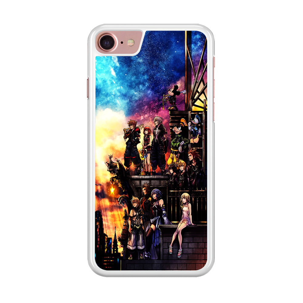 Kingdom Hearts Characters iPhone 8 Case