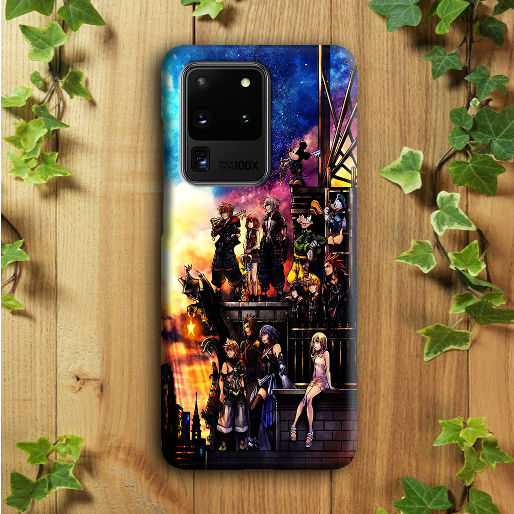 Kingdom Hearts Characters Samsung Galaxy S20 Ultra Case