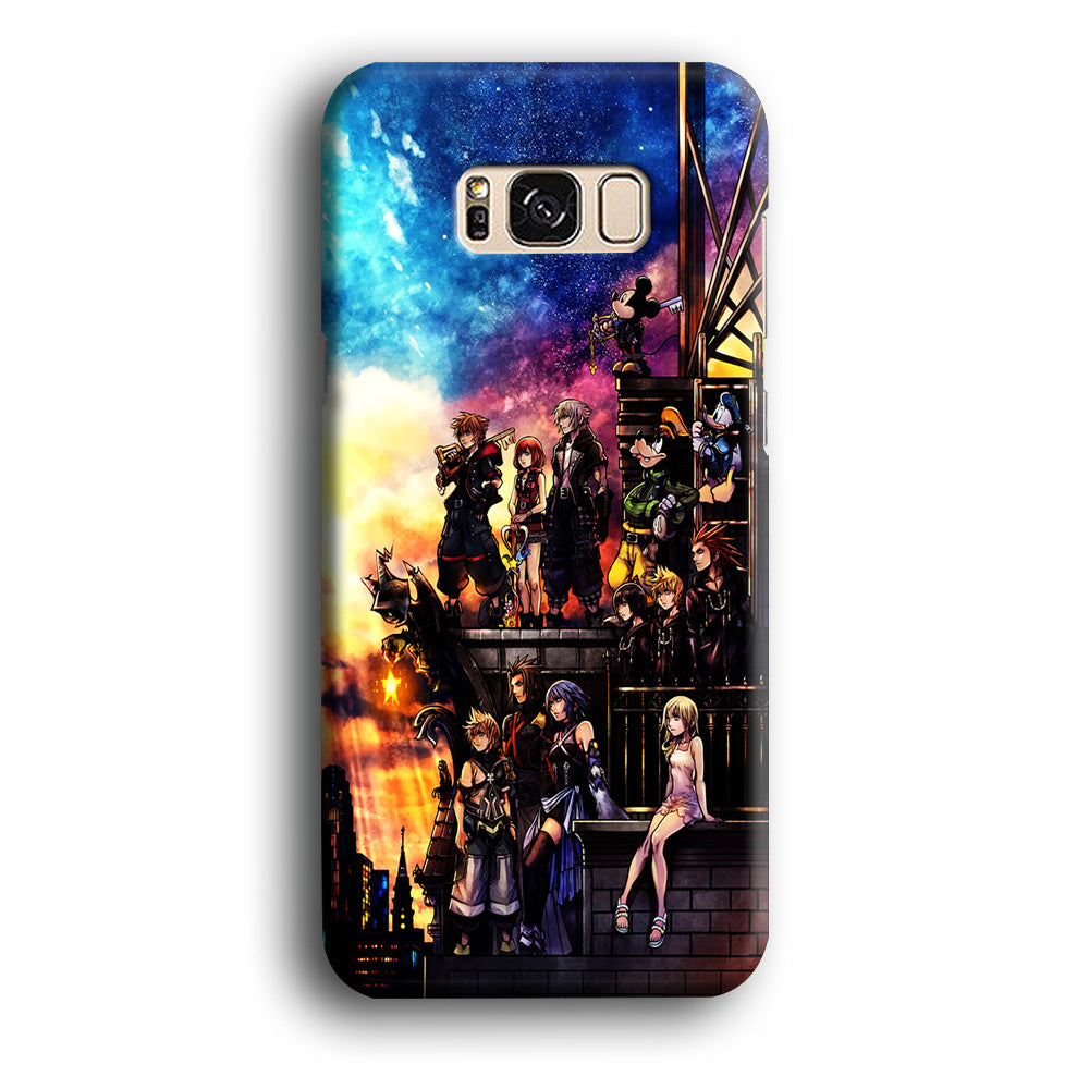 Kingdom Hearts Characters Samsung Galaxy S8 Plus Case