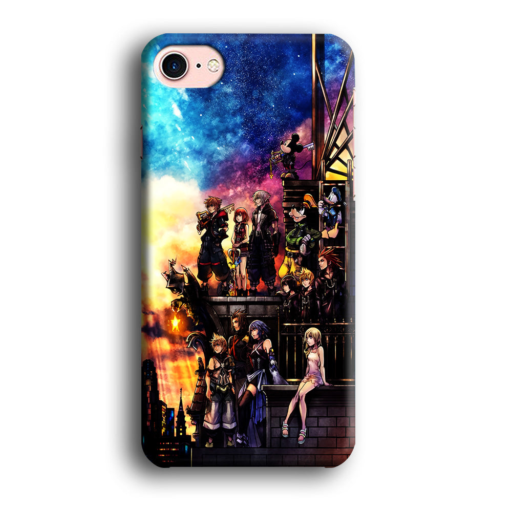 Kingdom Hearts Characters iPhone 8 Case