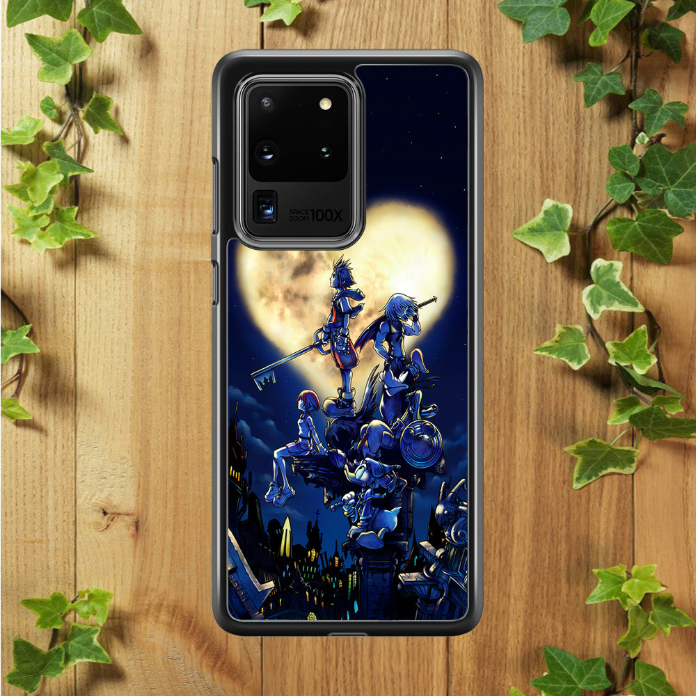 Kingdom Hearts Heart Moon Samsung Galaxy S20 Ultra Case