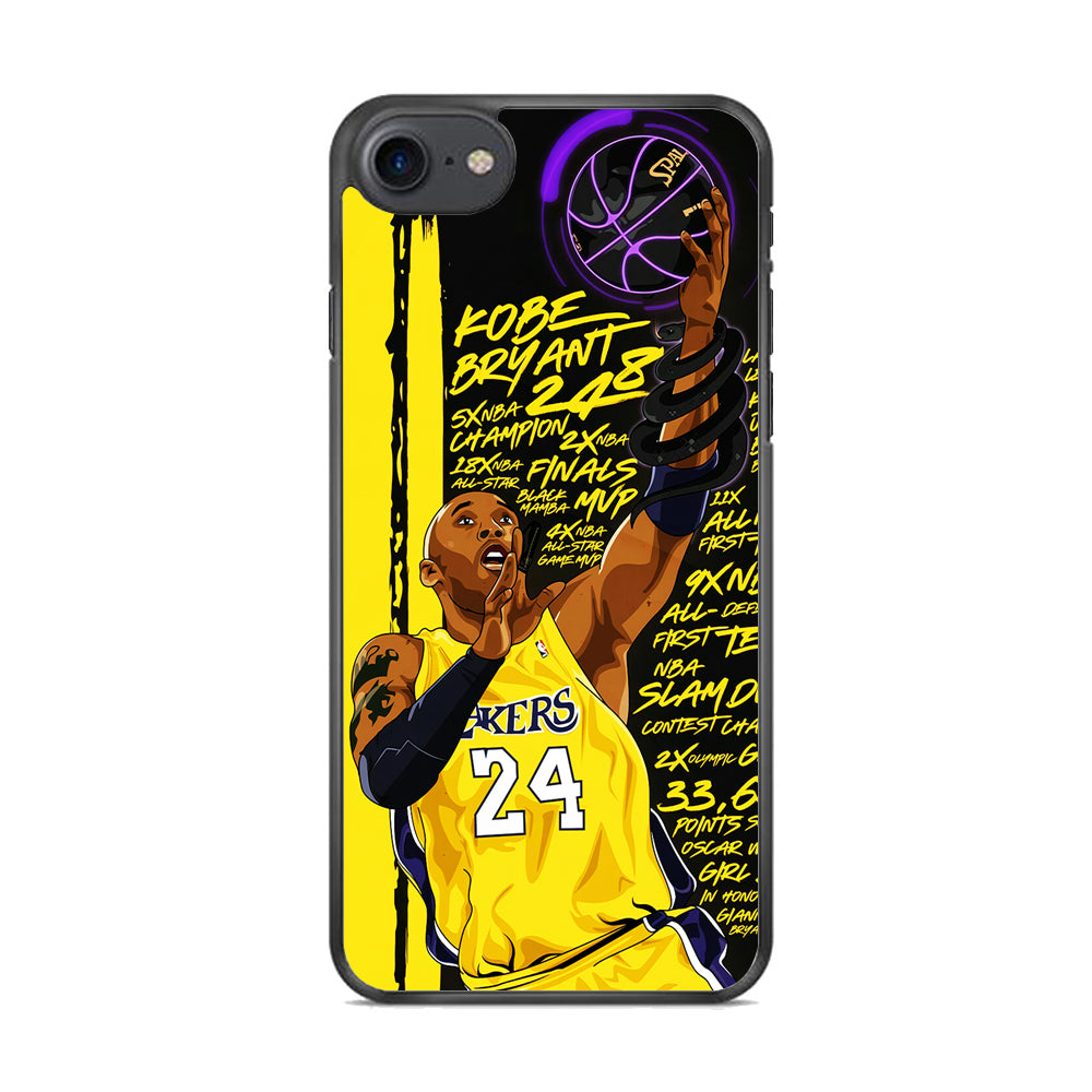 Kobe Bryant Lakers NBA iPhone 7 Case