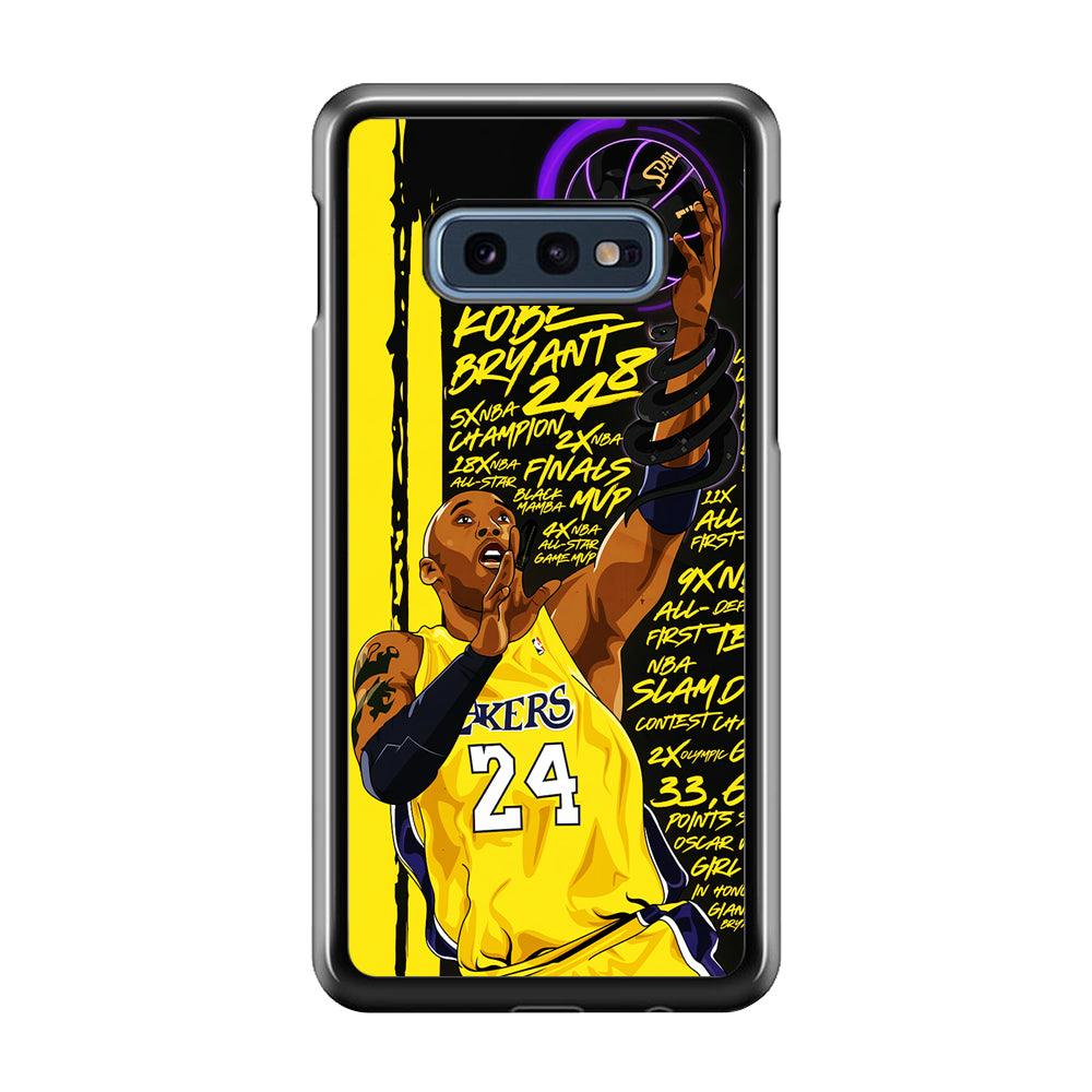 Kobe Bryant Lakers NBA Samsung Galaxy S10E Case