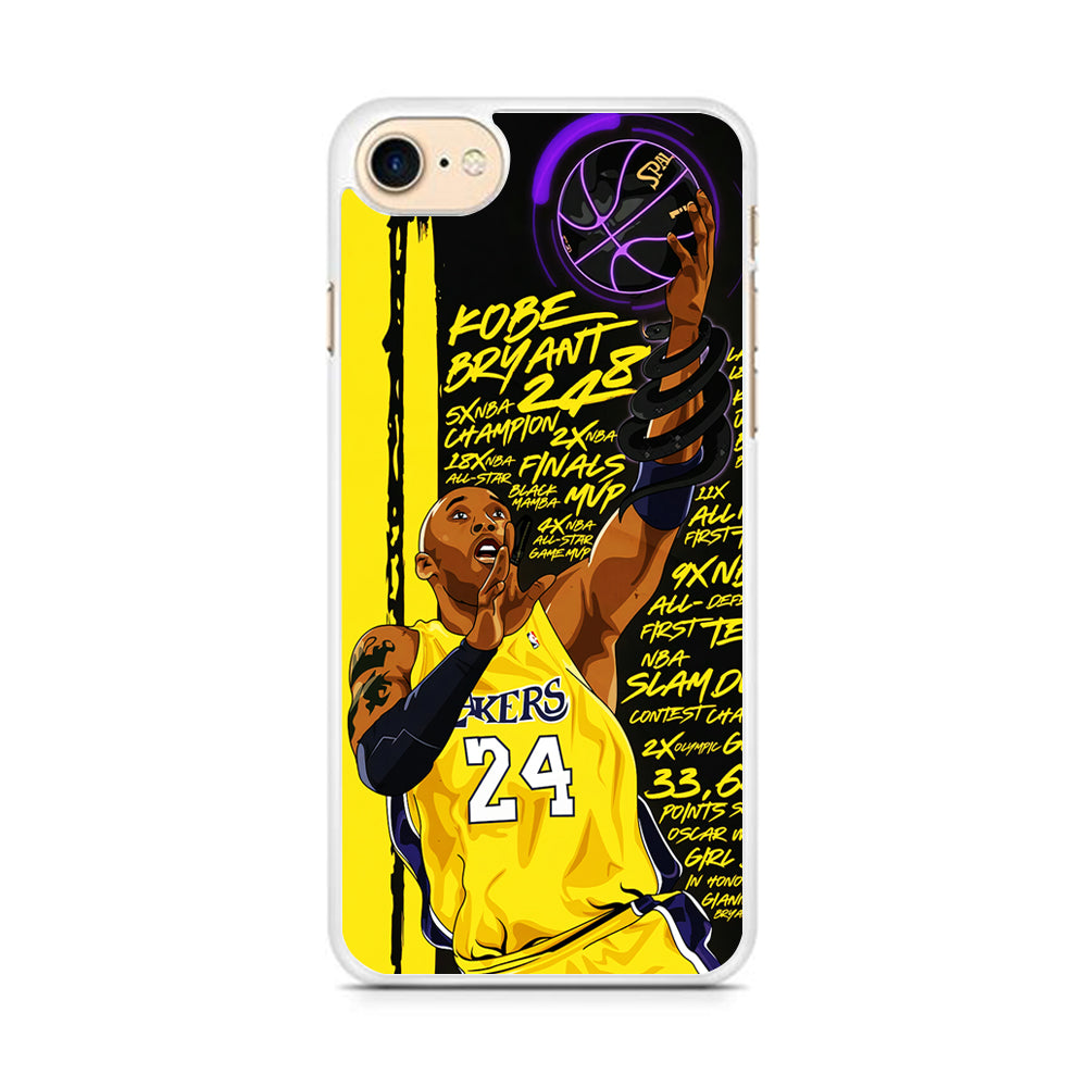 Kobe Bryant Lakers NBA iPhone 7 Case