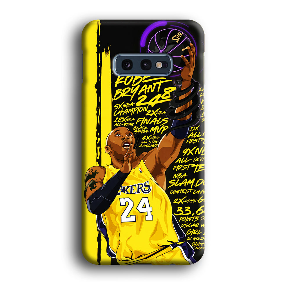 Kobe Bryant Lakers NBA Samsung Galaxy S10E Case