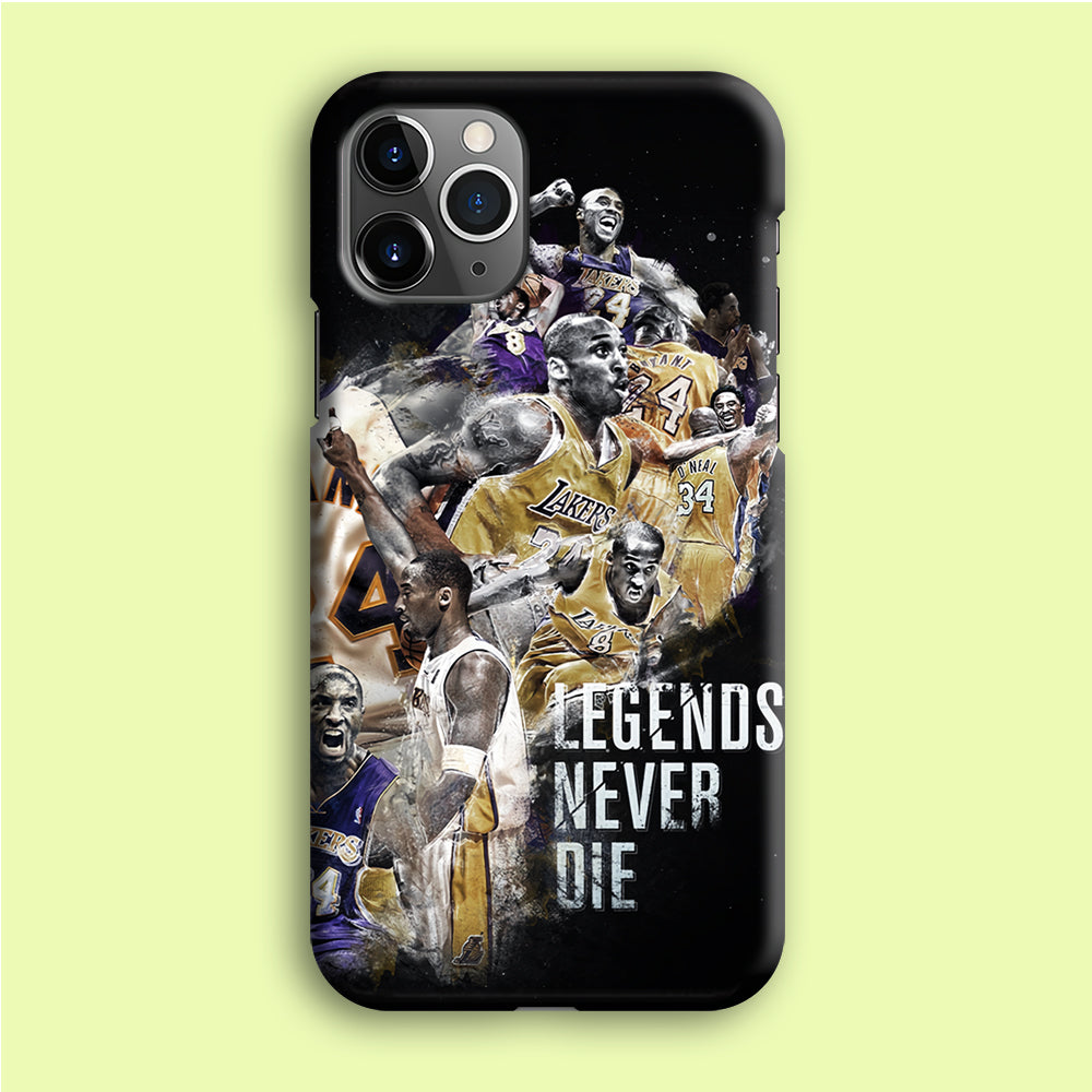 Kobe Bryant Legends Never Die iPhone 12 Pro Case