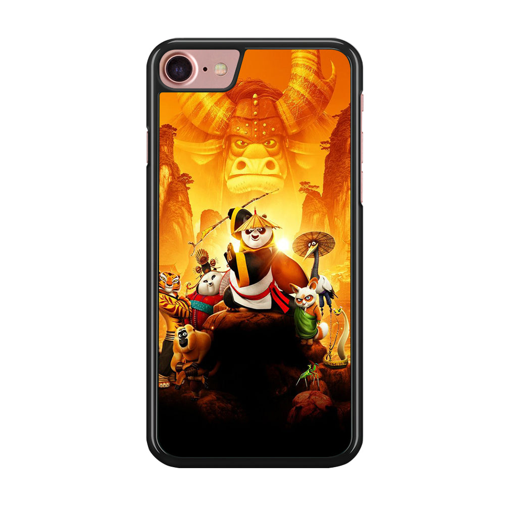 Kung Fu Panda 001 iPhone 8 Case