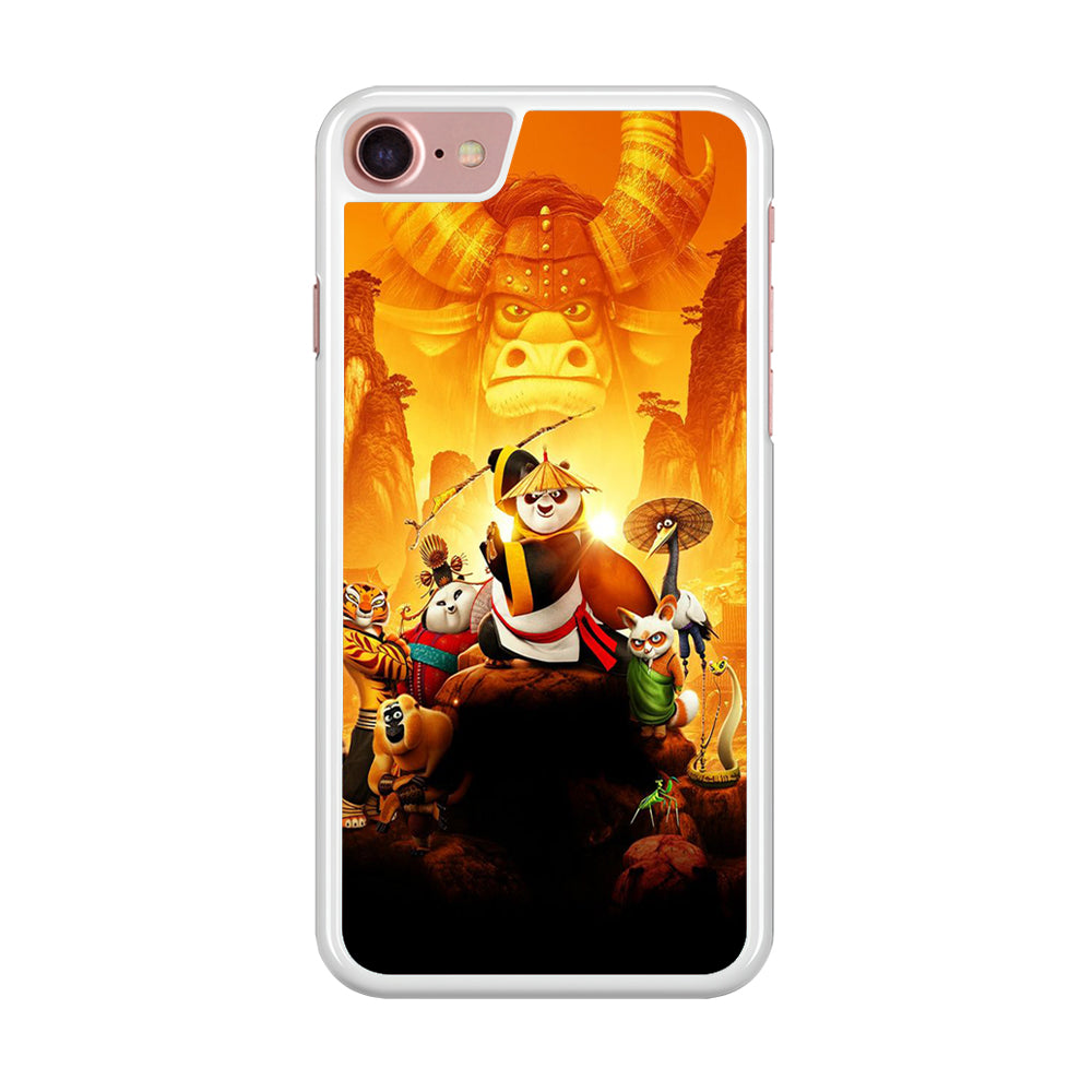 Kung Fu Panda 001 iPhone 8 Case