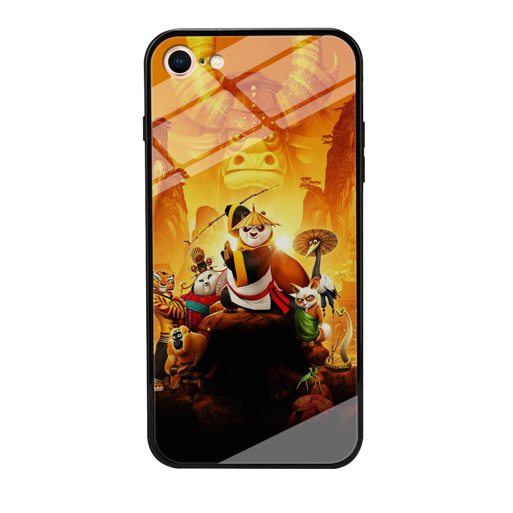 Kung Fu Panda 001 iPhone 8 Case