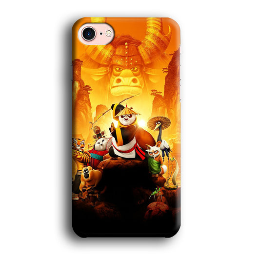 Kung Fu Panda 001 iPhone 8 Case