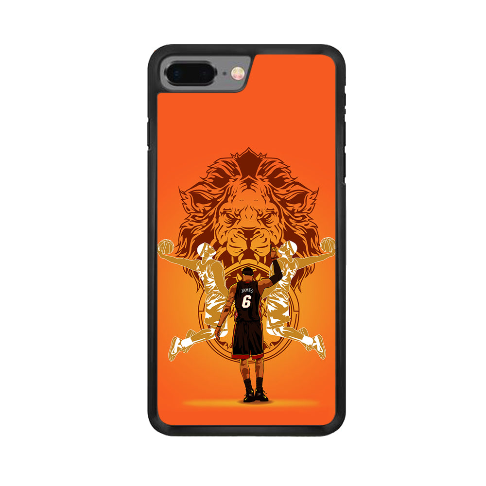 Lebron James Lion Logo iPhone 8 Plus Case