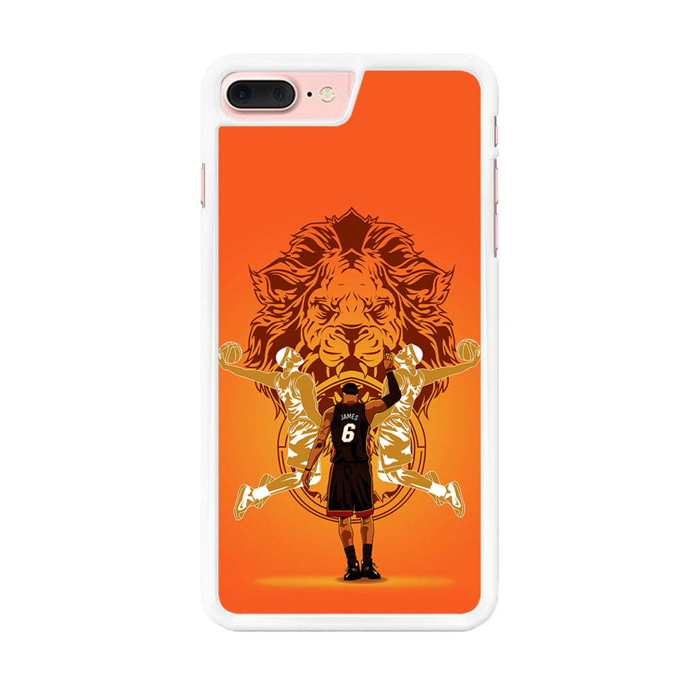 Lebron James Lion Logo iPhone 8 Plus Case