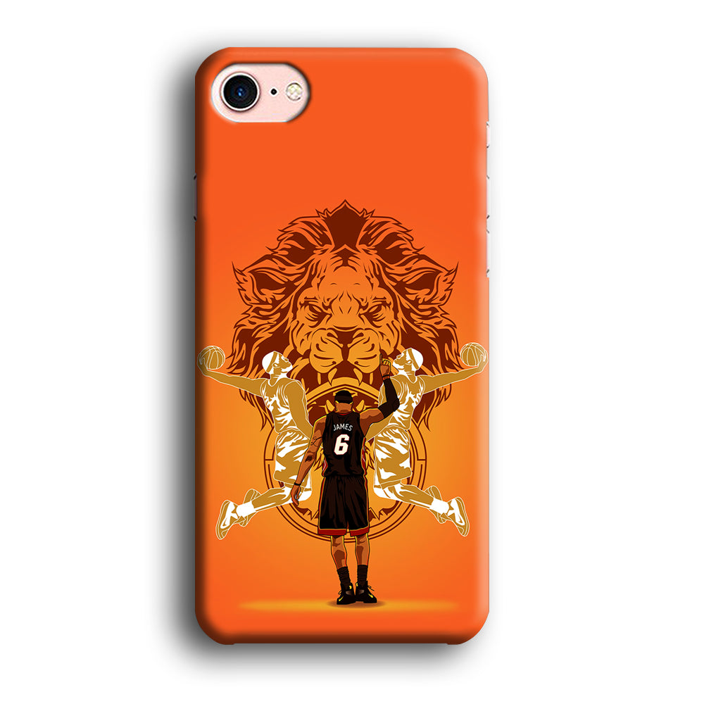 Lebron James Lion Logo iPhone 8 Case