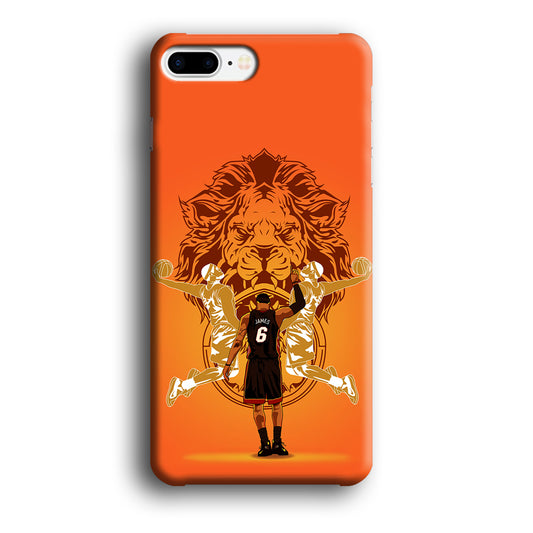 Lebron James Lion Logo iPhone 8 Plus Case