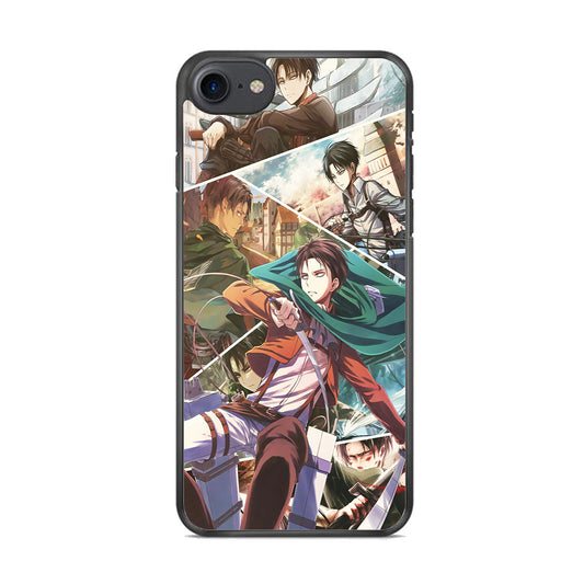 Levi Ackerman Collage iPhone 8 Case