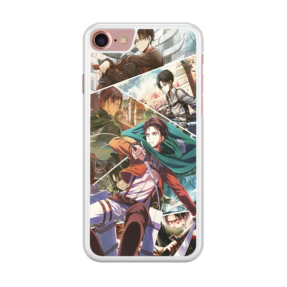 Levi Ackerman Collage iPhone SE 2020 Case