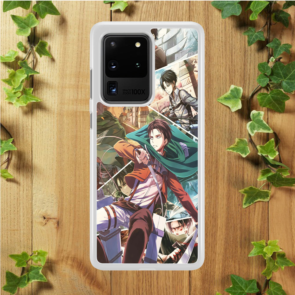 Levi Ackerman Collage Samsung Galaxy S20 Ultra Case