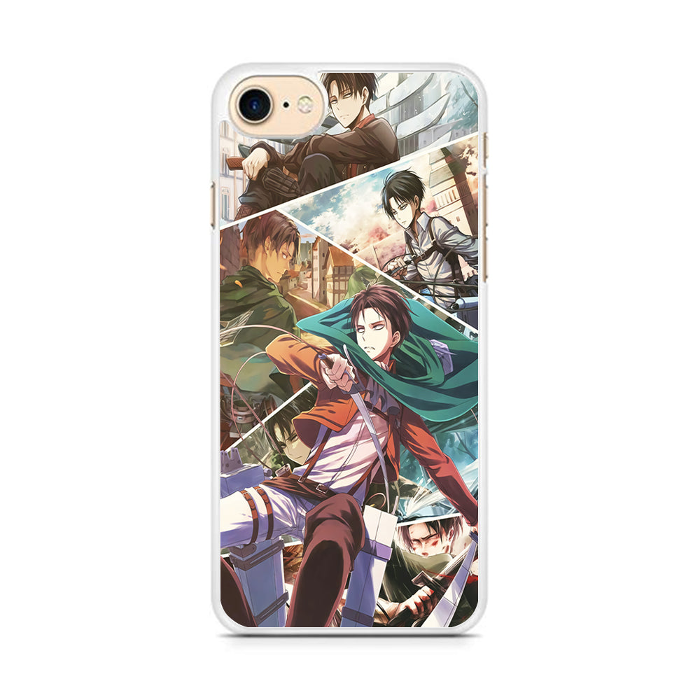 Levi Ackerman Collage iPhone 8 Case