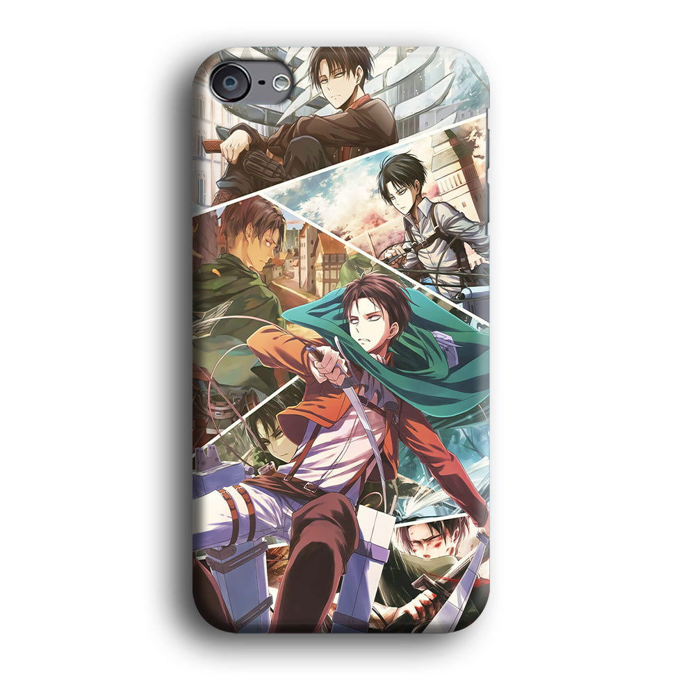 Levi Ackerman Collage iPod Touch 6 Case