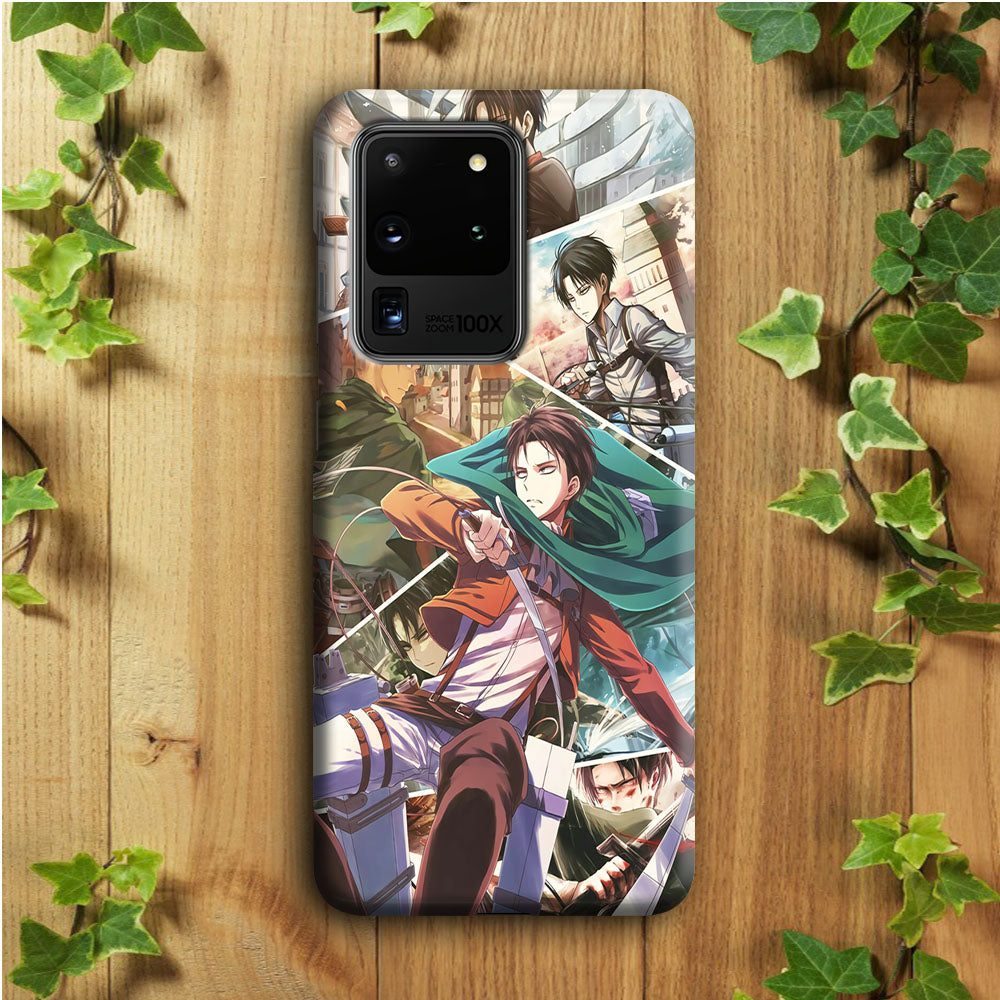 Levi Ackerman Collage Samsung Galaxy S20 Ultra Case