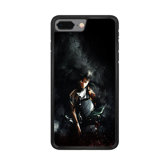 Levi Ackerman Shingeki no Kyojin iPhone 8 Plus Case