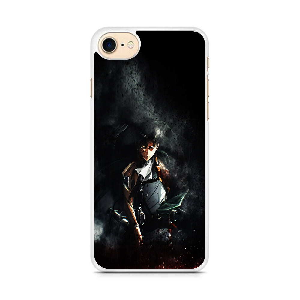 Levi Ackerman Shingeki no Kyojin iPhone 8 Case