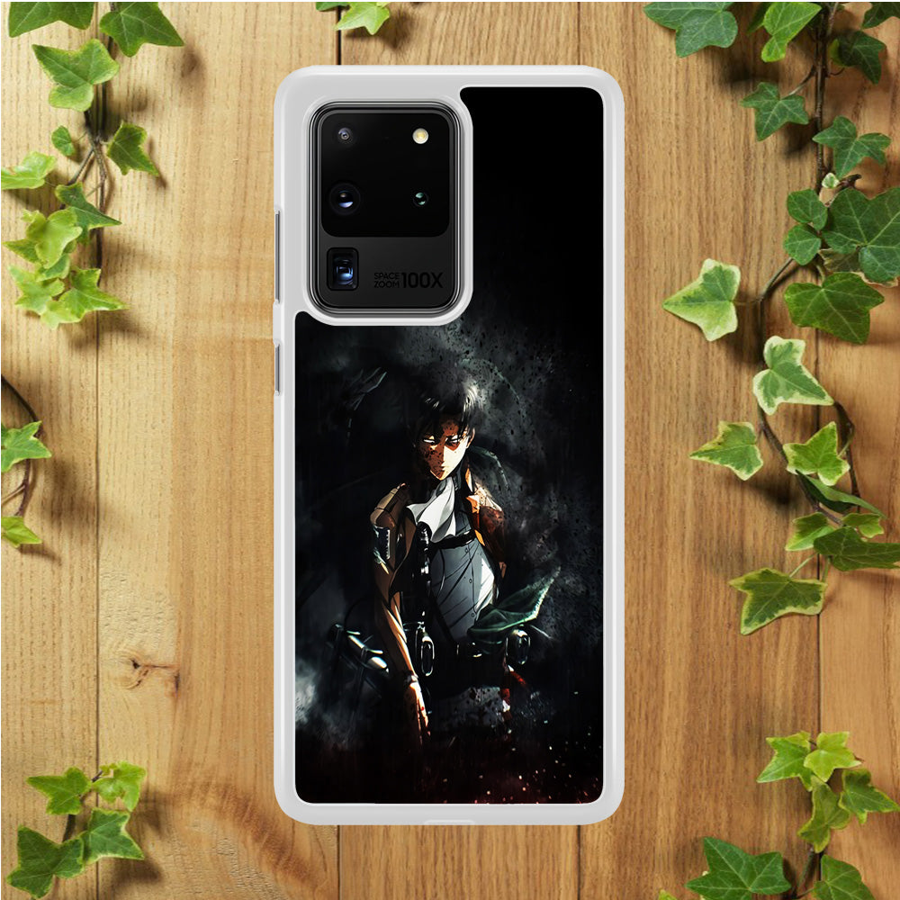 Levi Ackerman Shingeki no Kyojin Samsung Galaxy S20 Ultra Case