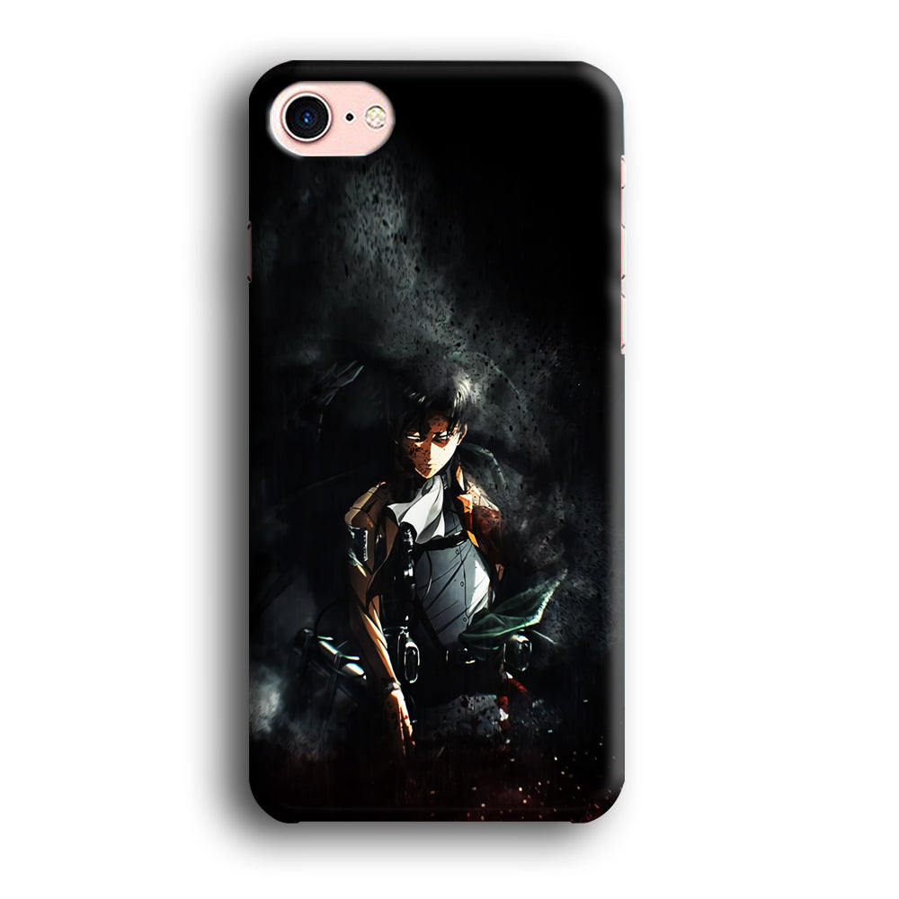 Levi Ackerman Shingeki no Kyojin iPhone 8 Case