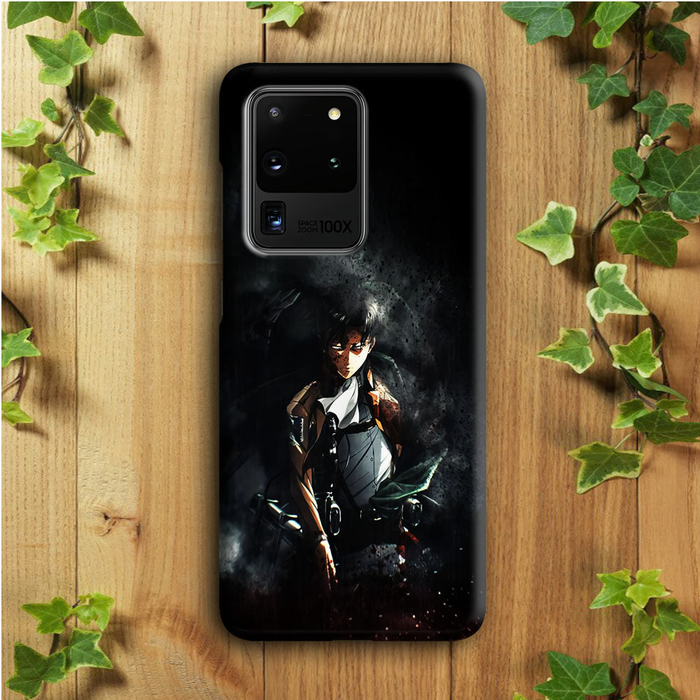 Levi Ackerman Shingeki no Kyojin Samsung Galaxy S20 Ultra Case