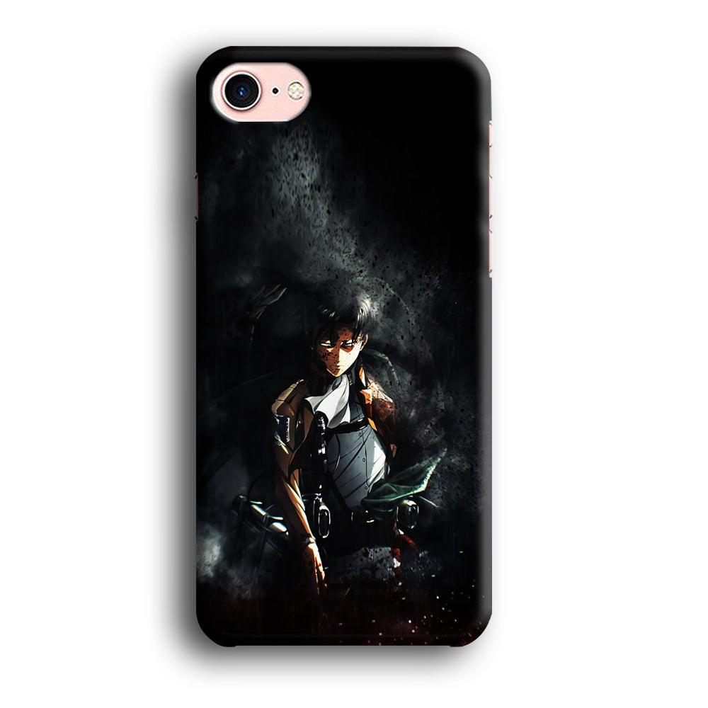 Levi Ackerman Shingeki no Kyojin iPhone SE 2020 Case