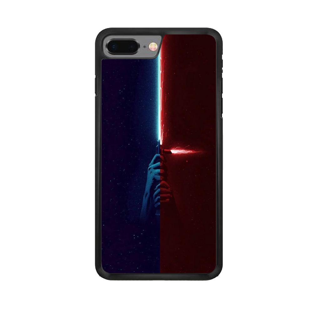 Lightsaber Blue Red Star Wars iPhone 8 Plus Case