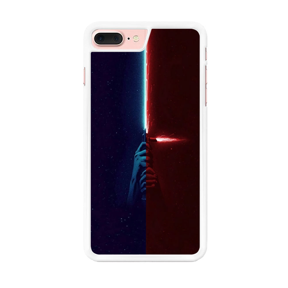 Lightsaber Blue Red Star Wars iPhone 8 Plus Case