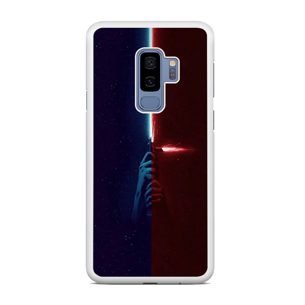 Lightsaber Blue Red Star Wars Samsung Galaxy S9 Plus Case