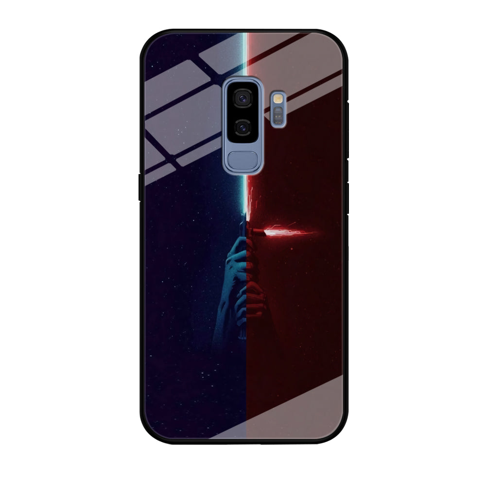 Lightsaber Blue Red Star Wars Samsung Galaxy S9 Plus Case