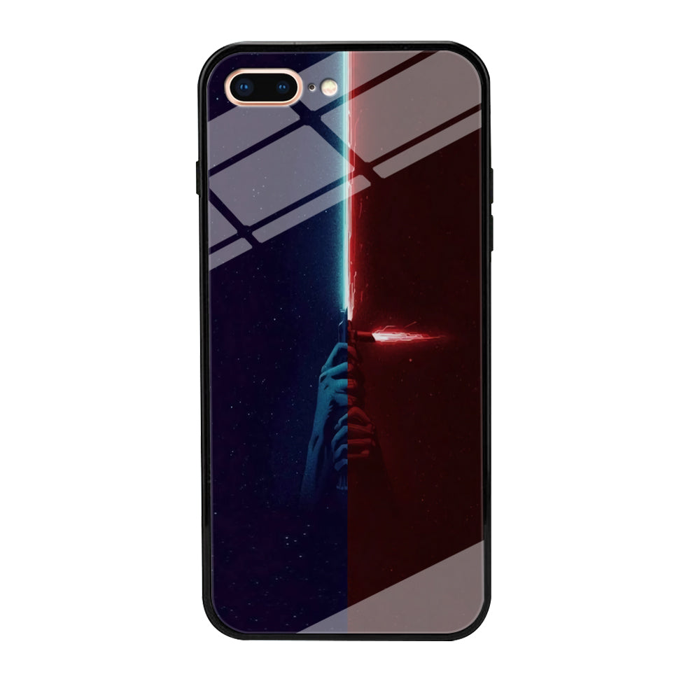 Lightsaber Blue Red Star Wars iPhone 8 Plus Case