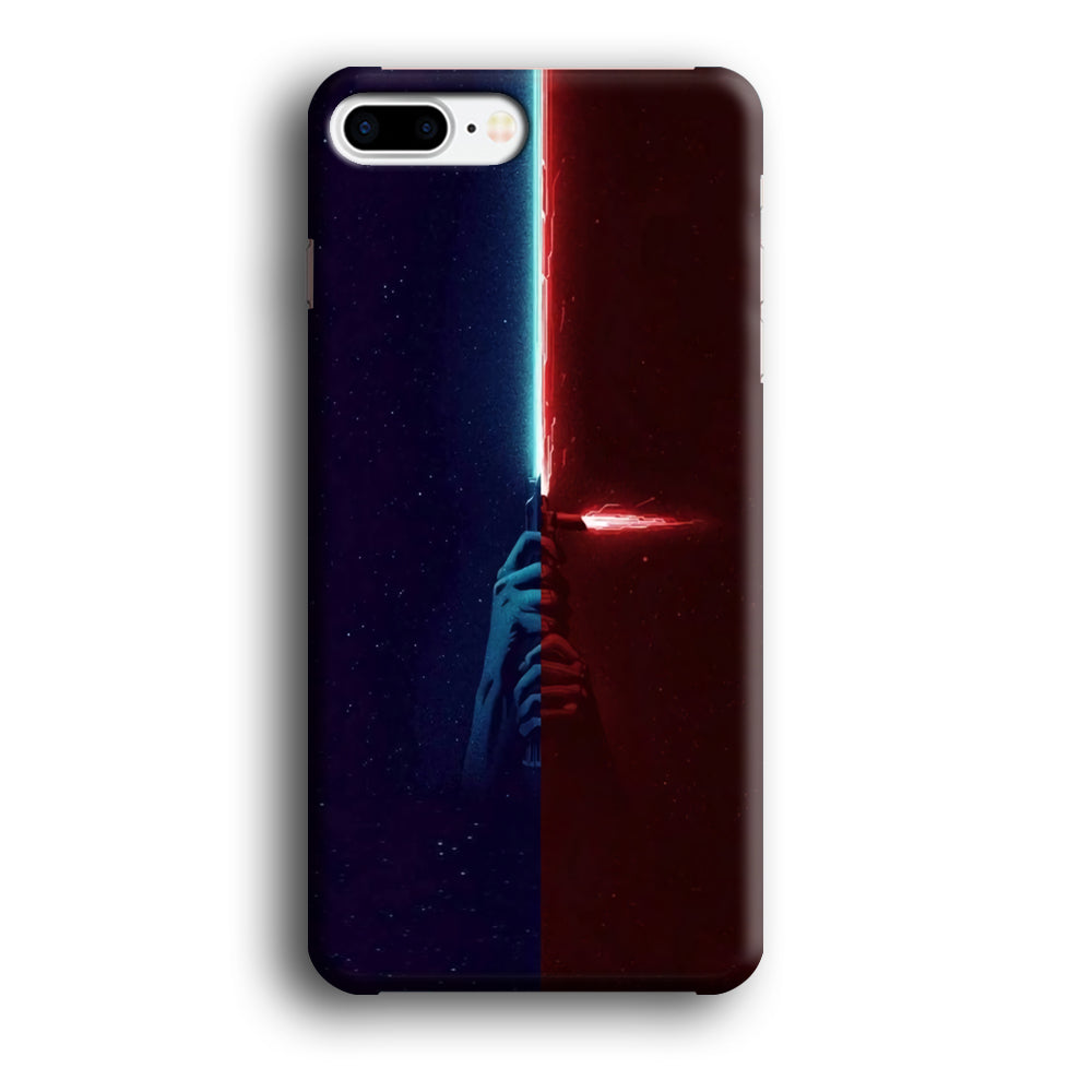 Lightsaber Blue Red Star Wars iPhone 8 Plus Case