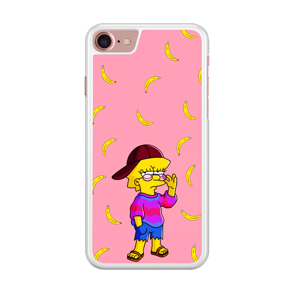 Lisa Simpson Banana iPhone SE 2020 Case