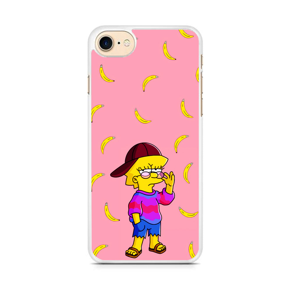 Lisa Simpson Banan iPhone 8 Case