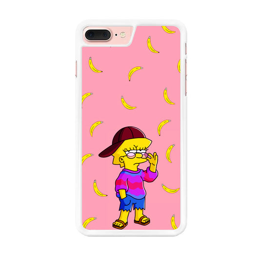 Lisa Simpson Banana iPhone 8 Plus Case