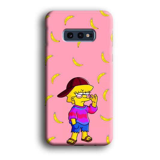 Lisa Simpson Banana Samsung Galaxy S10E Case