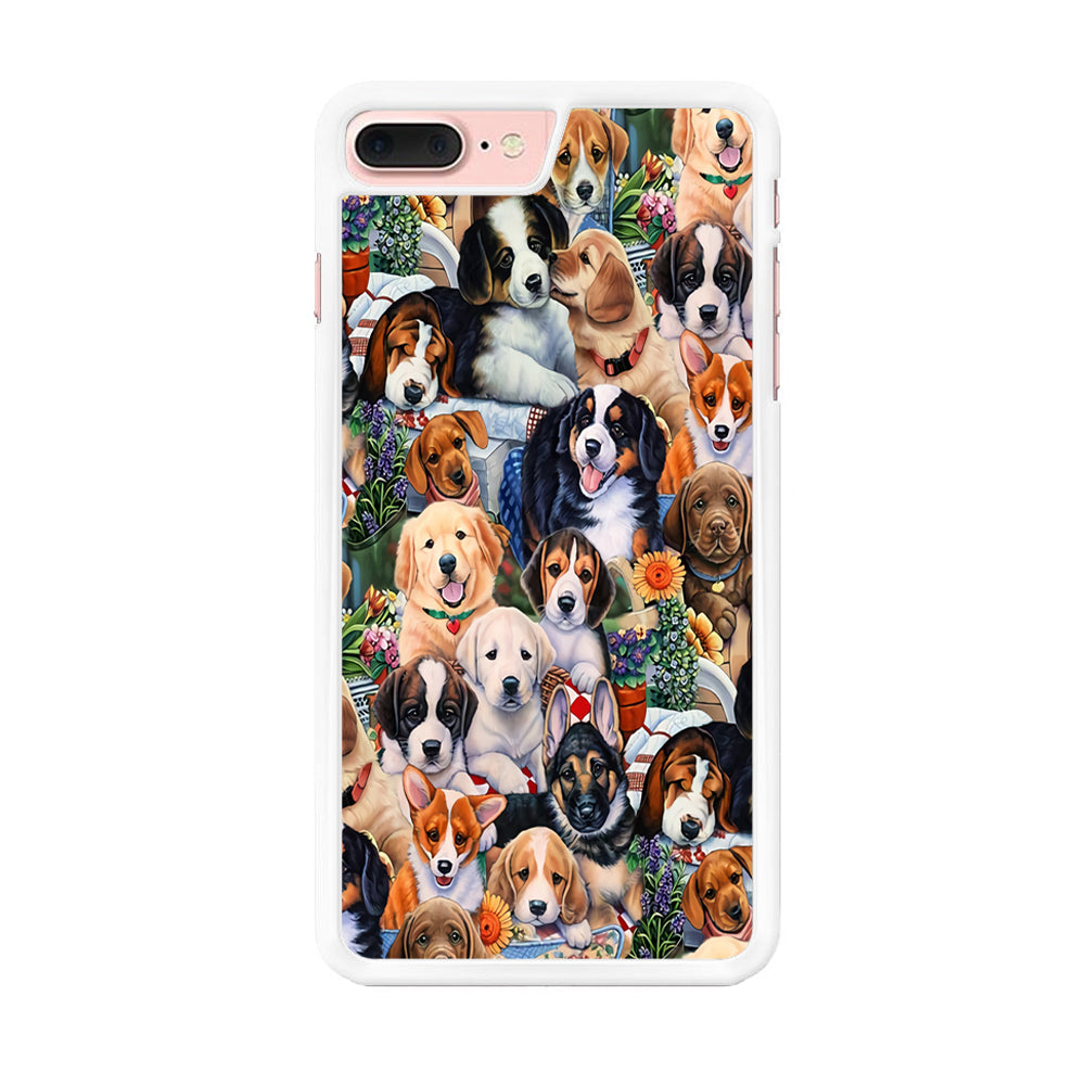 Lots of Cute Dogs iPhone 8 Plus Case