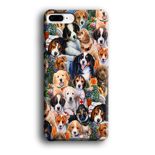 Lots of Cute Dogs iPhone 8 Plus Case