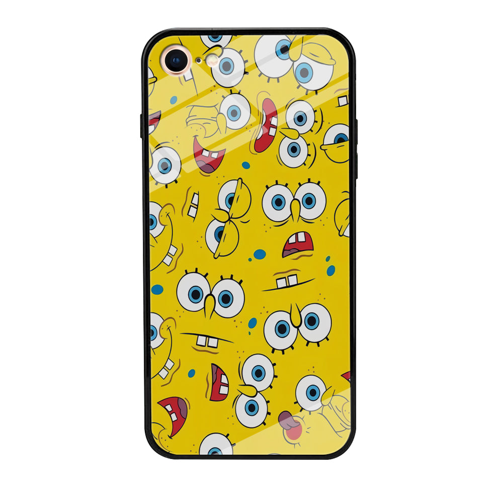 Lots of Face Spongebob iPhone 8 Case