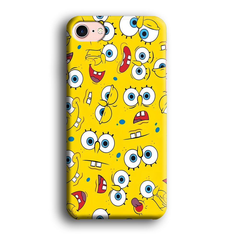 Lots of Face Spongebob iPhone 8 Case