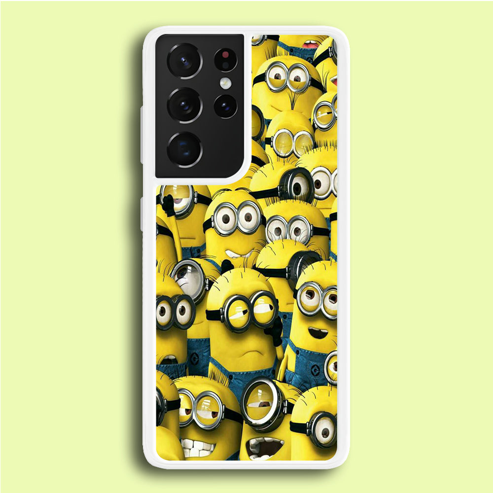 Lots of Minion Samsung Galaxy S21 Ultra Case