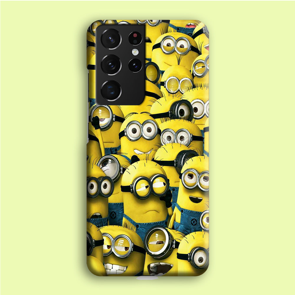 Lots of Minion Samsung Galaxy S21 Ultra Case