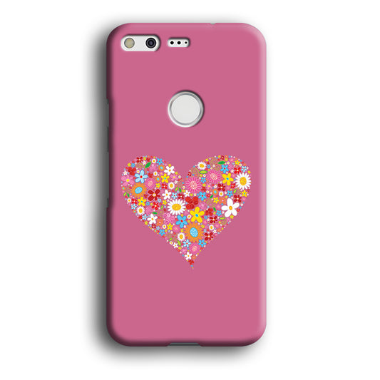 Love Flower Google Pixel XL 3D Case